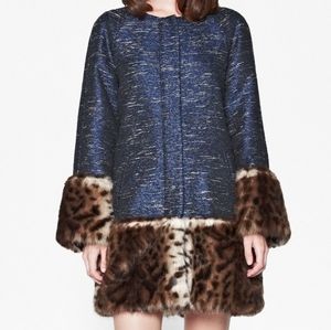 Corvette Fur Trimmed Coat